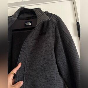The North Face Charcoal Ribbed Jacket